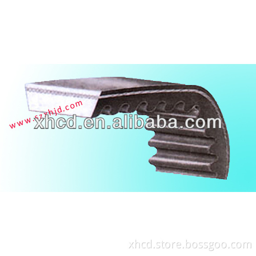 Automotive rubber timing belt